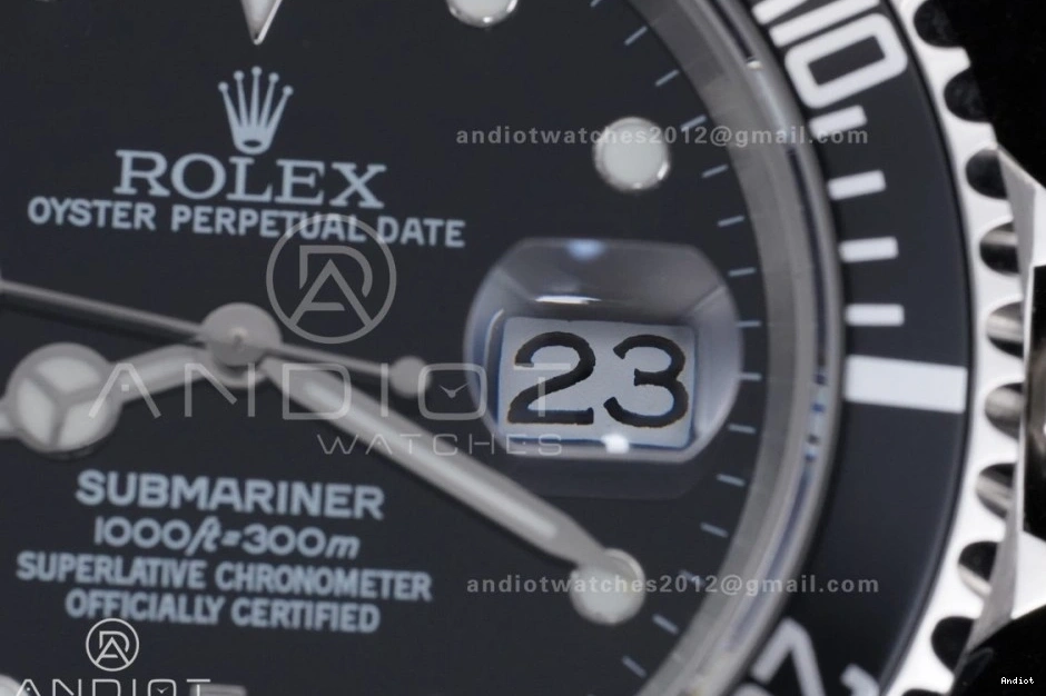 Edition SS 904L 16610 SH3135 on Rehaut Best TMF No Submariner Engraving LN Bracelet Black Steel 1:1 0519